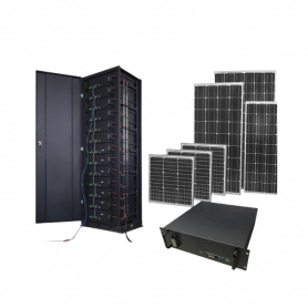 小型储能基站 磷酸铁锂电池组 5U 太阳能系统储能电池 48V 500AH